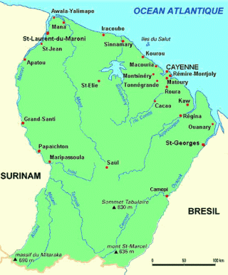 French Guiana, one of the European Union Outermost Region