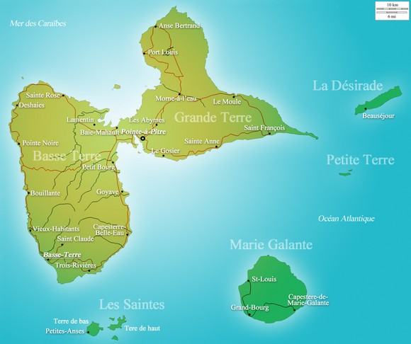 Guadeloupe, a French Outermost Region of the European Union